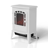 Elektrische haard - Incl. Vlameffect - Wit